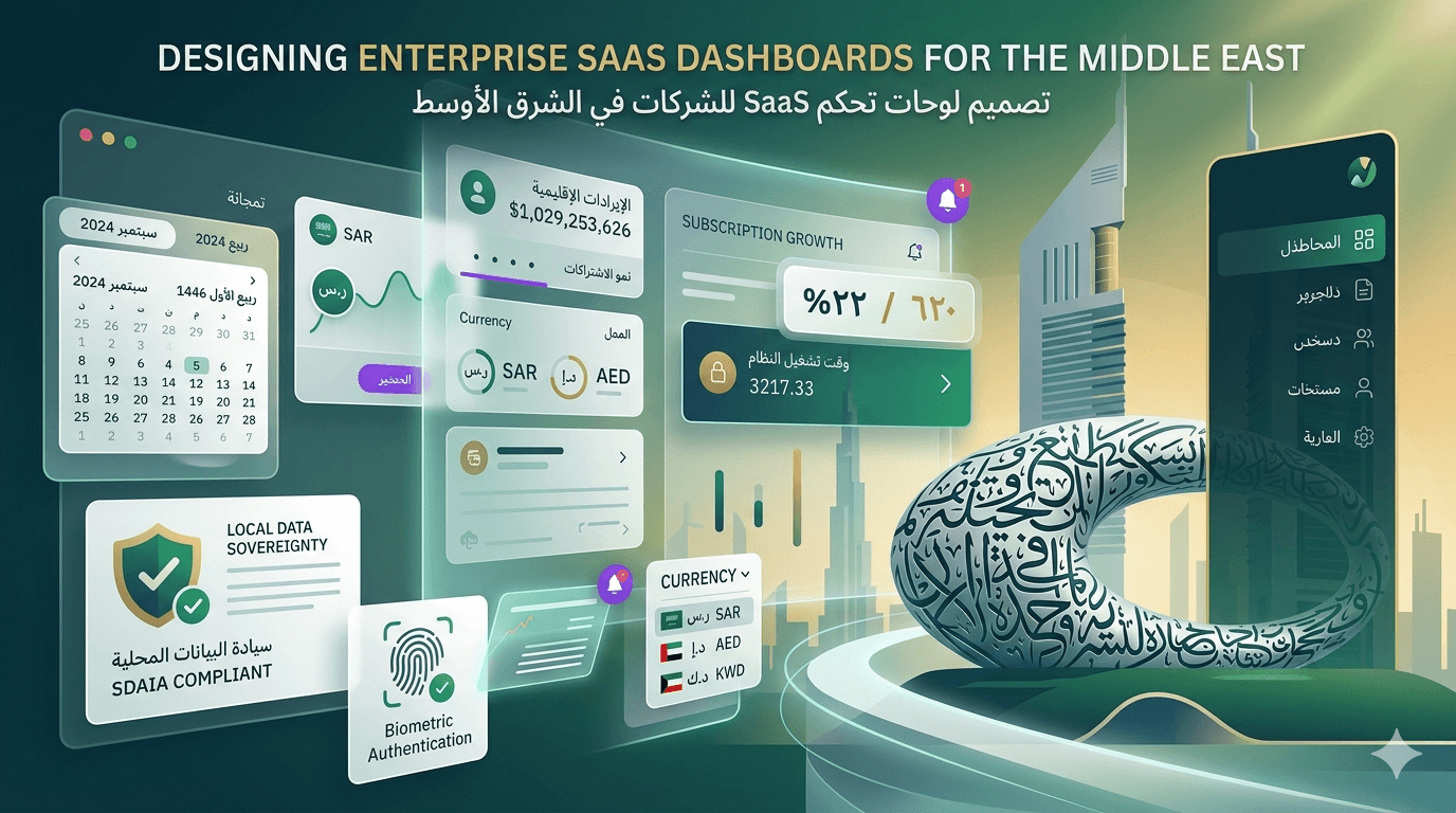 Designing Enterprise SaaS Dashboards for the Middle East